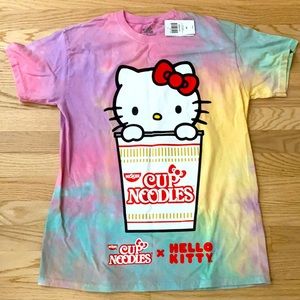 Hello Kitty Noodles Tye Dye T-shirt💕